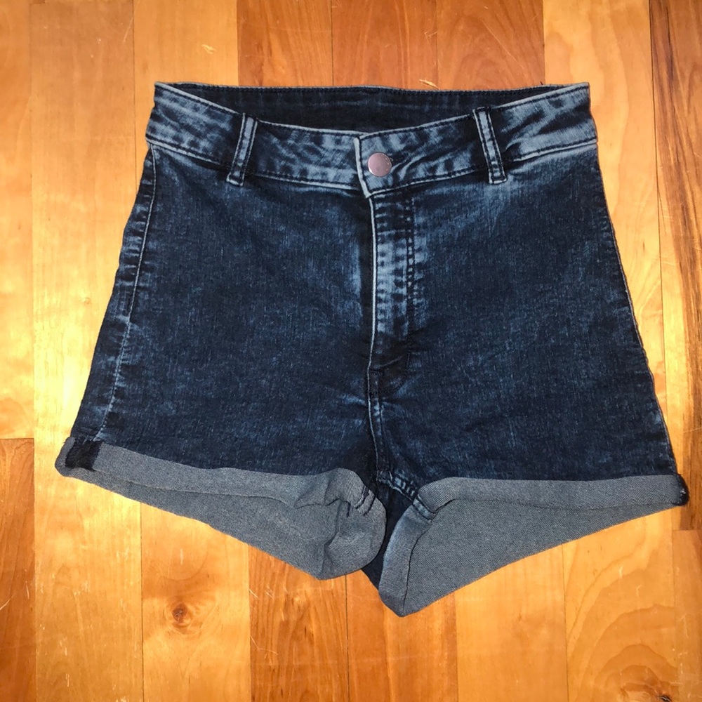 High Waisted Jean Shorts